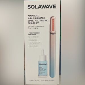Brand new never opened solaware wand and renew complex activating serum beauty